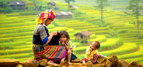 Circuit privatif les Ethnies du Vietnam en 7 nuits ou Circuit privatif les Ethnies du Vietnam avec extension aux temples d'Angkor en 10 nuits