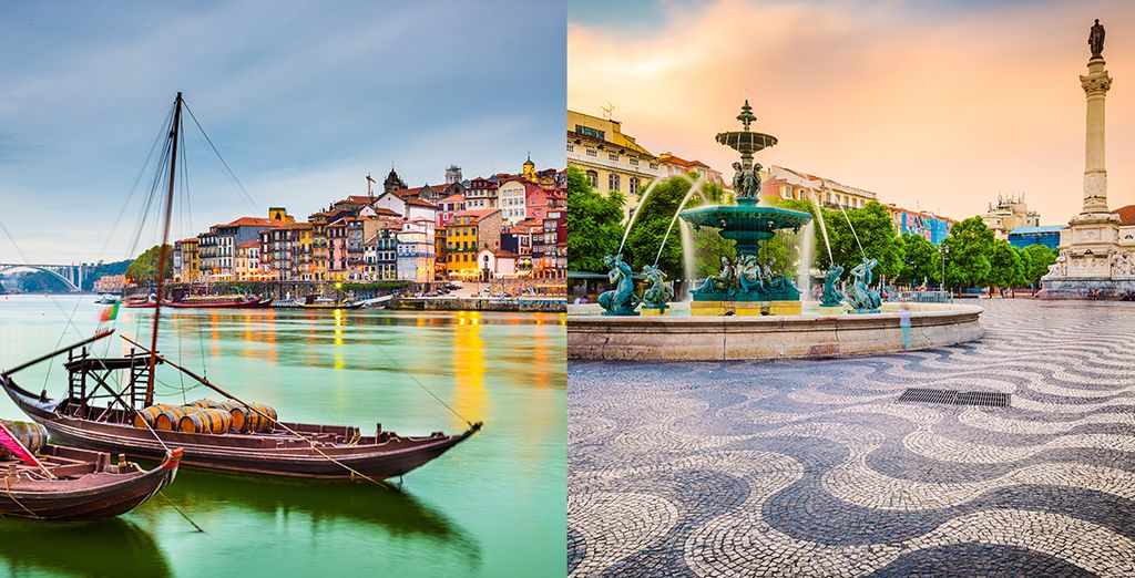 Porto en Lissabon met de trein