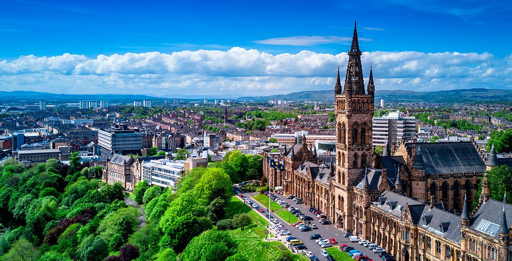 Citytrip van 4 nachten naar Glasgow