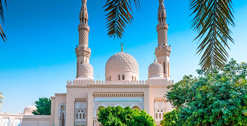 Die Jumeirah Moschee in Dubai