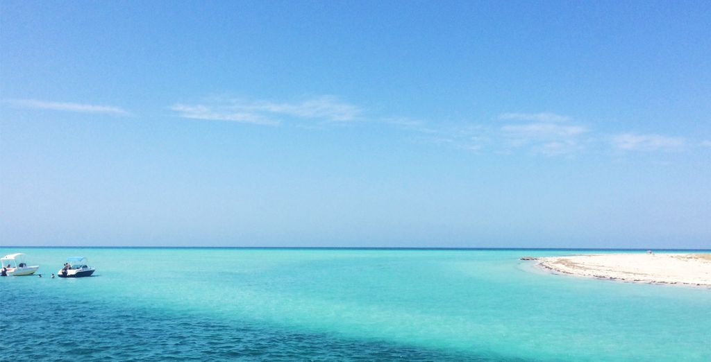 Combinado playa y desierto - Túnez