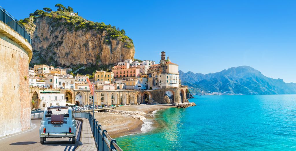 Costa Amalfitana desde el mar