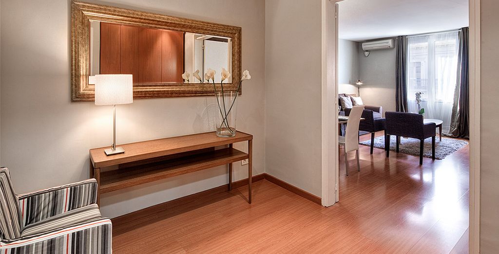 Apartamento de 1 dormitorio hasta 4 personas