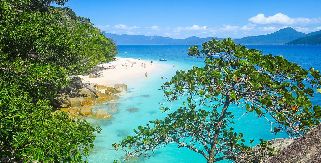 Ciudades, arrecife y selva tropical en Australia