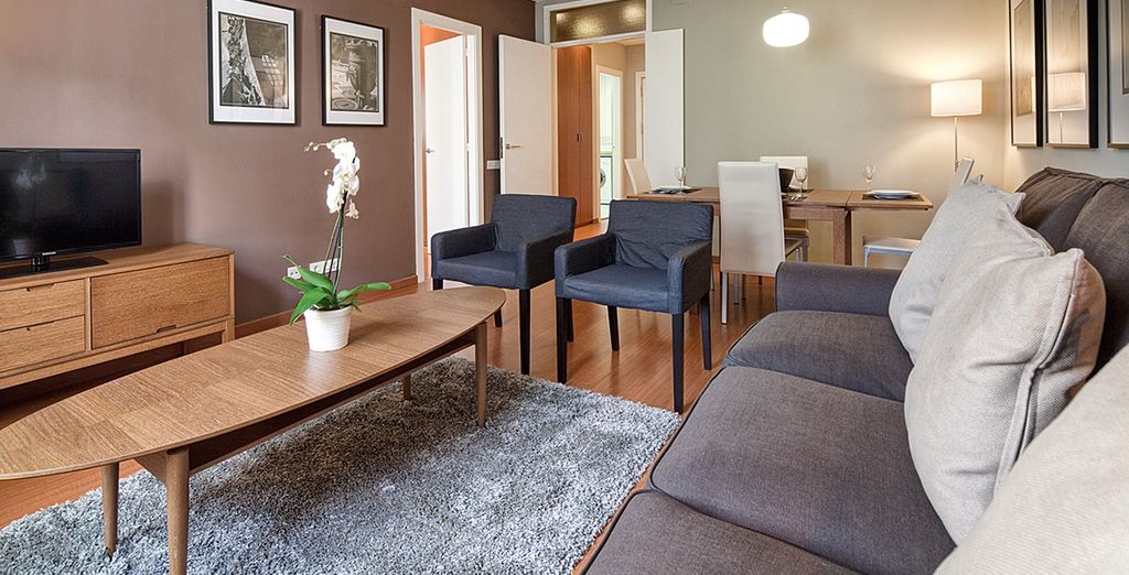 Apartamento de 1 dormitorio hasta 4 personas