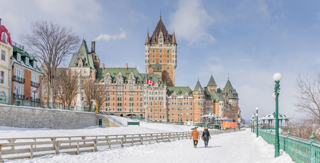 Le Québec sous la neige
