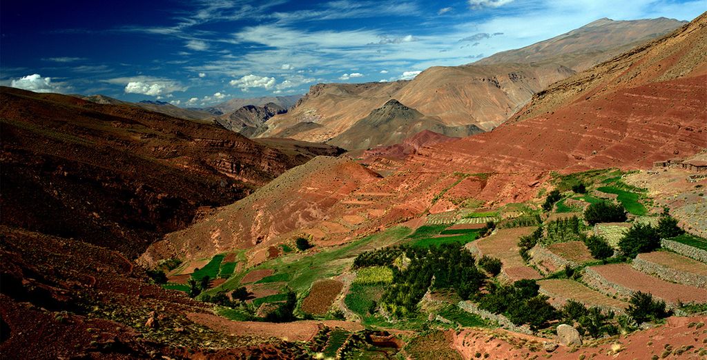 Autotour désert d'Agafay & Riad