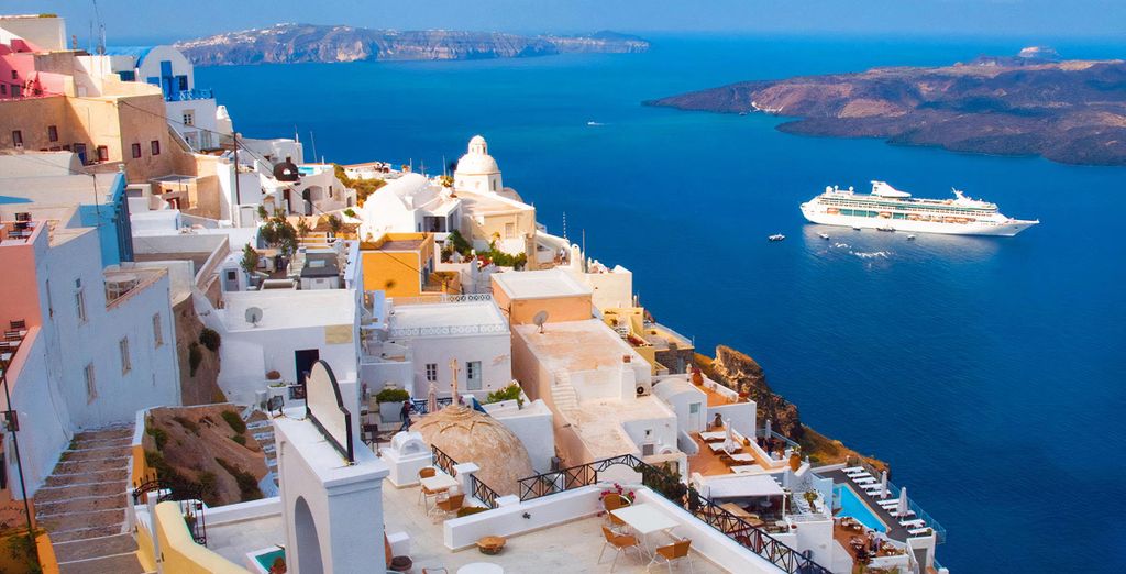 Tour di 6, 8 o 10 notti tra Santorini e Mykonos