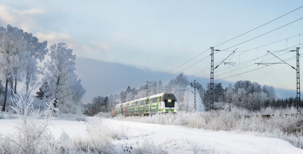 Da Rovaniemi alla Lapponia in Treno