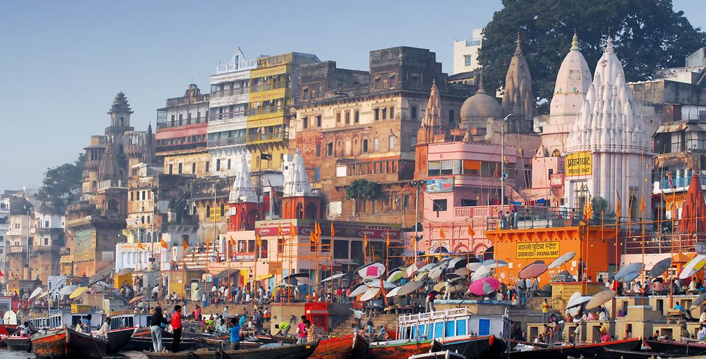Tour 12 giorni / 10 notti, il Triangolo d'Oro + Khajuraho & Varanasi in 4* e 5*