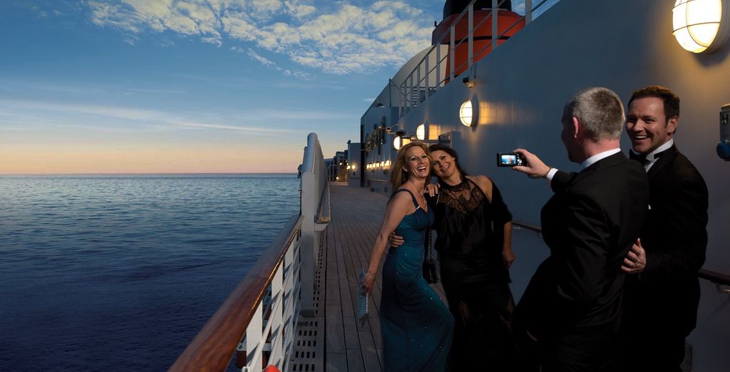 Dall'Inghilterra all'America e ritorno a bordo di Queen Mary 2