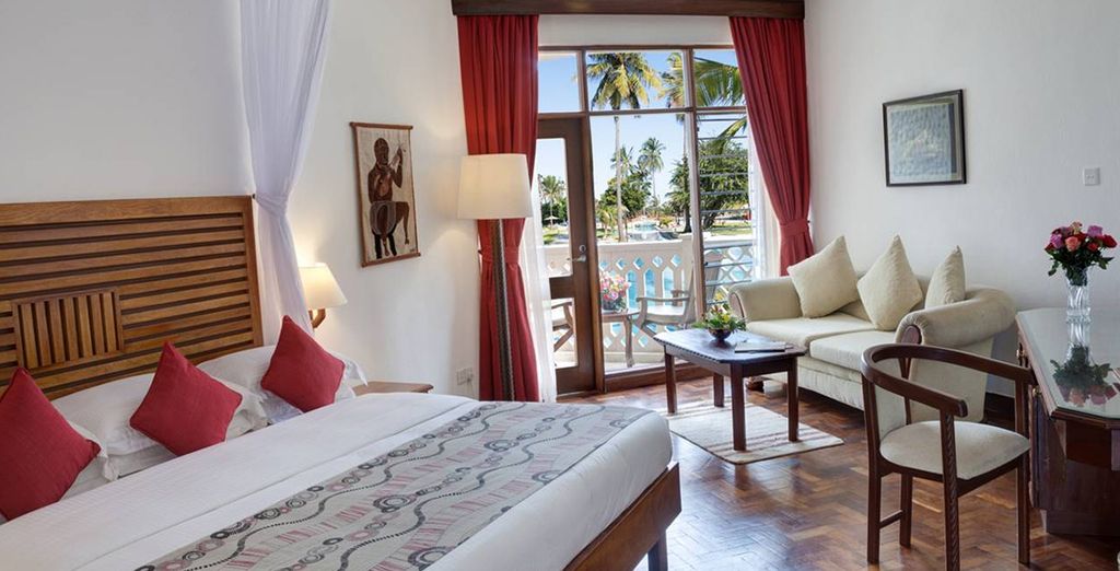 Hotel Amani Tiwi Beach Resort 5* e Safari