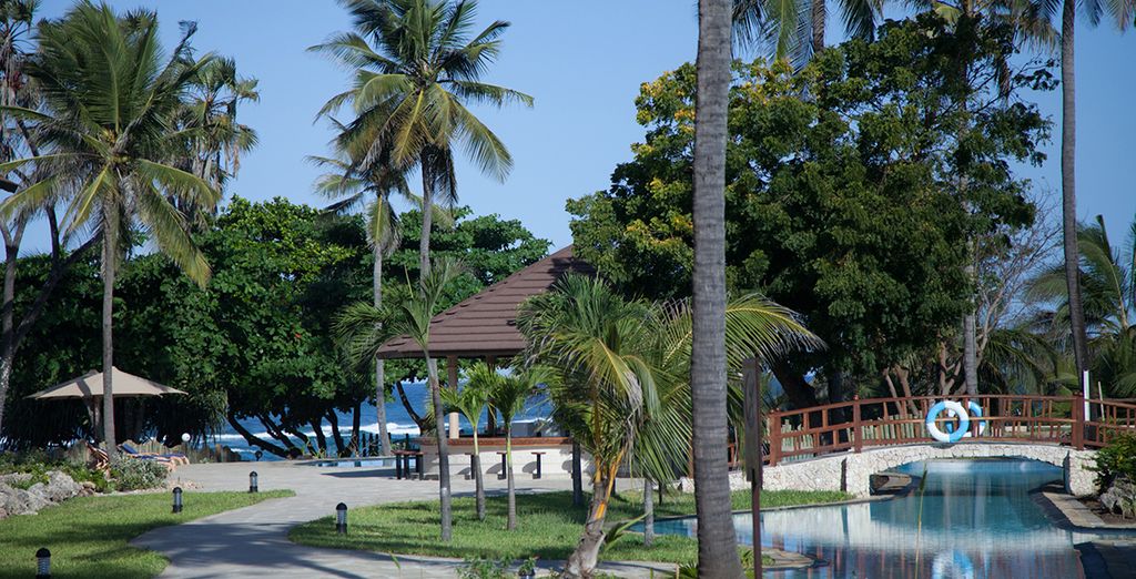Hotel Amani Tiwi Beach Resort 5* e Safari
