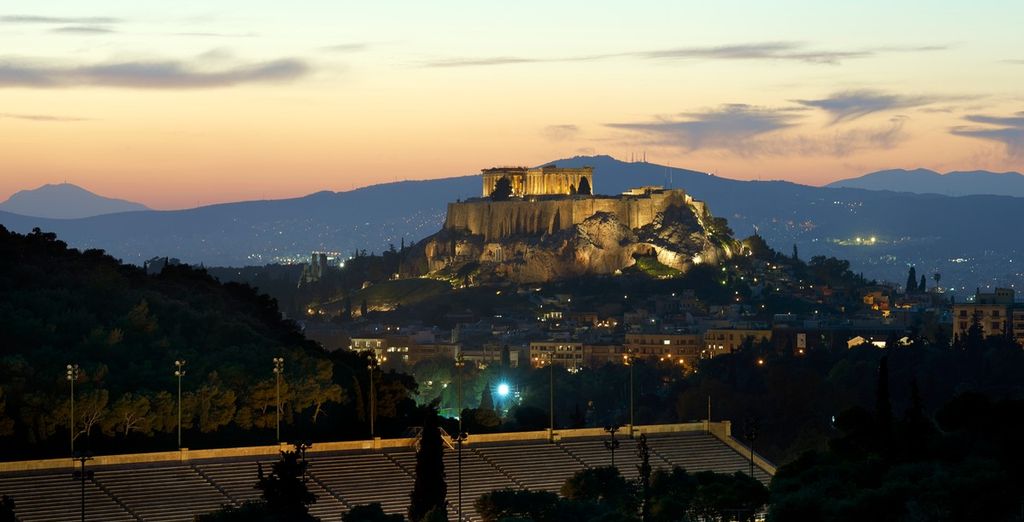Athens Blue Building 