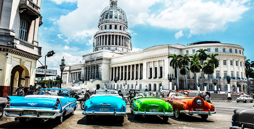 Tour "Back to '50" de l'Avana, Cienfuegos e Varadero