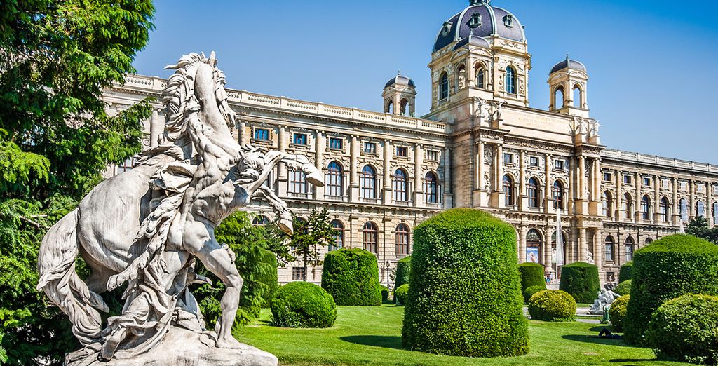 Città di Vienna in Austria