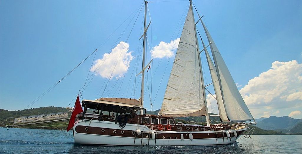 Crociera in caicco sulla rotta Bodrum / Sud Dodecaneso / Bodrum
