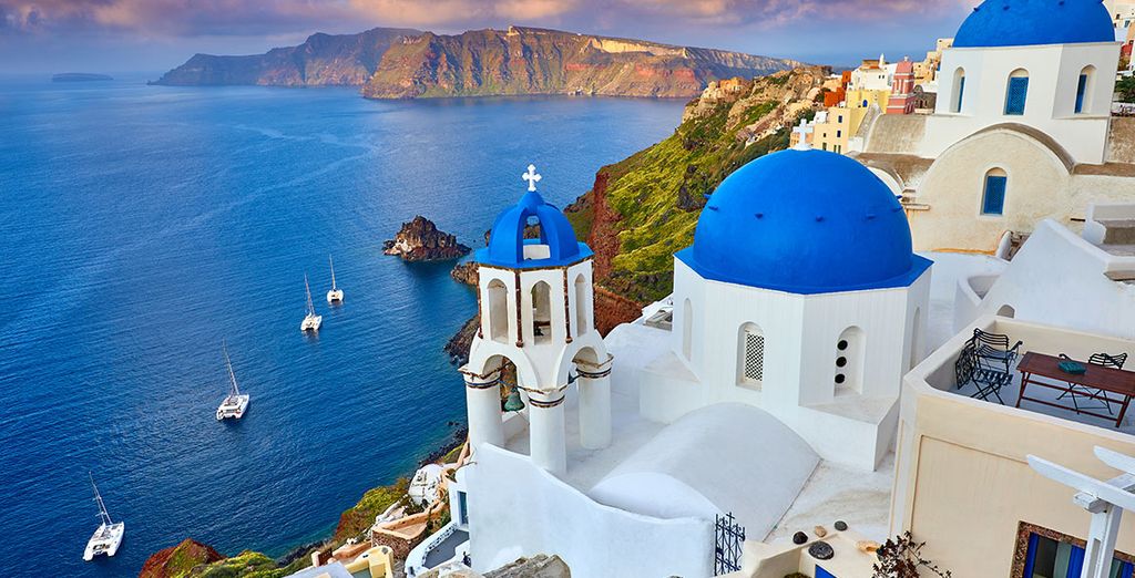 Tour delle Cicladi: Mykonos, Syros & Santorini