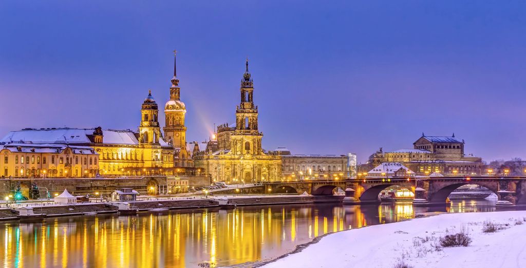 River Elbe winter cruise
