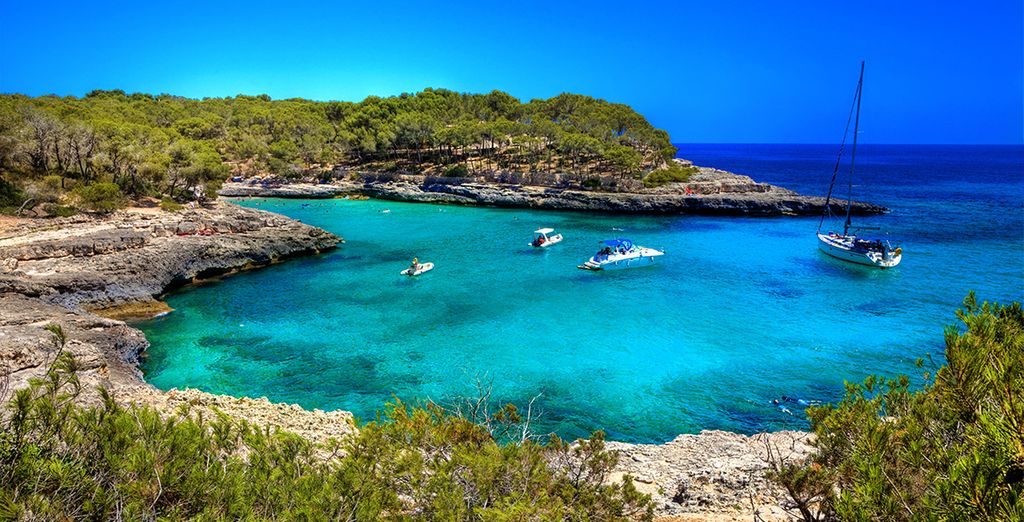 The mountains of Serra de Tramuntana in Majorca