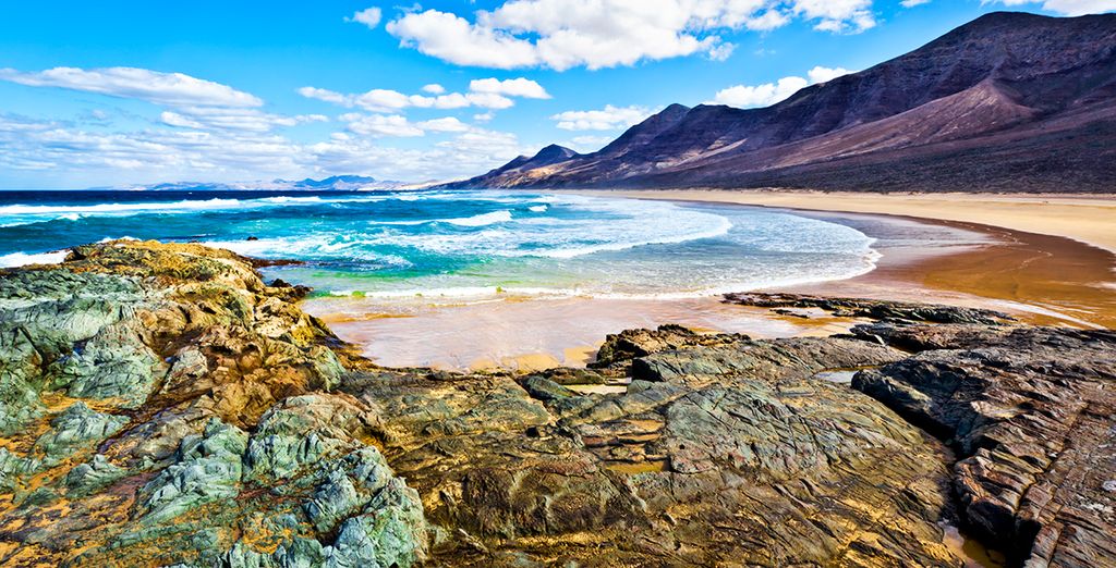 Discover Fuerteventura in Canarian Islands, a gorgeous sunny island in Spain