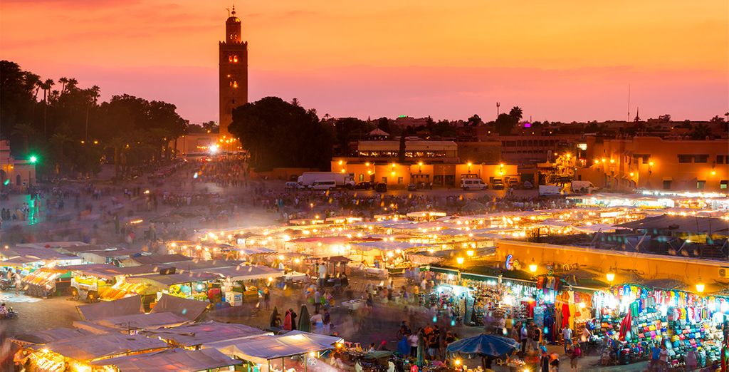 Holidays to Morocco - Jemaa El-Fnaa