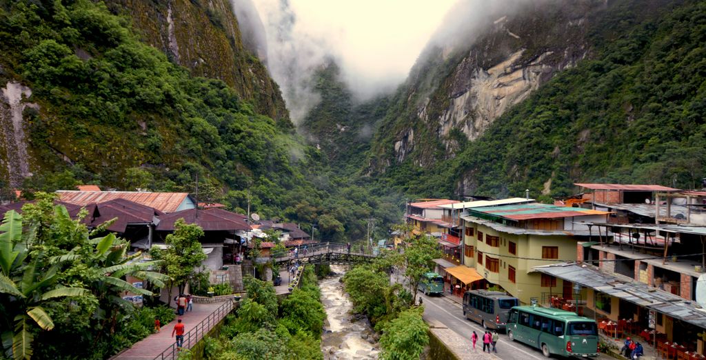 Explore Aguas Caliente during a tour of Machu Picchu