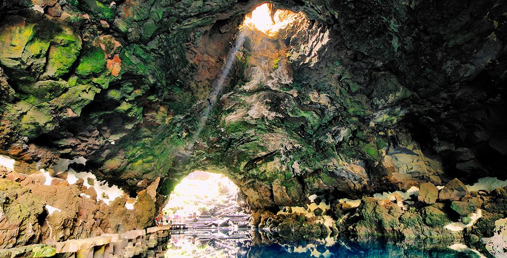 The caverns of Jameos del Agua in Lanzarote