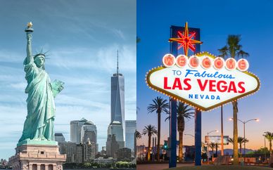 New York et Las Vegas en 4*