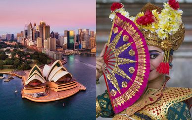 Combiné Australie et Bali