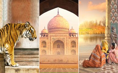 Tour di 10 notti, il Triangolo d'Oro + Khajuraho & Varanasi in 4* e 5*