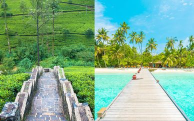 Le meraviglie dello Sri Lanka in tour + Maldive Adaaran Select Meedhupparu 4*
