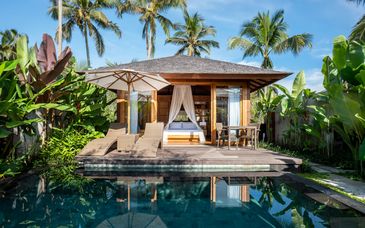 Kappa Senses Ubud 5*, Kalandara Resort Lombok 4*, Javana Royal Villas 5* und optional Dusit Thani Laguna Singapore