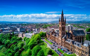Citytrip van 4 nachten naar Glasgow