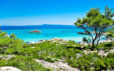 Hotel Bianco Olympico Beach Halkidiki 4* und optionale Verlängerung in Thassos