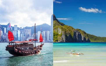 AKI Hotel Hong Kong 5* et circuit en liberté : Des Visayas à Palawan