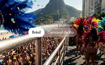 Circuit en liberté 4*: Carnaval de Rio, avec extension à Ilha Grande et/ou Paraty possible