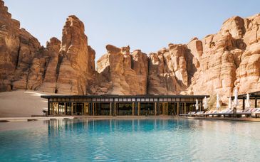 Our Habitas AlUla 5* con possibile estensione al RAFFLES Dubai 5*