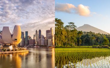 Dusit Thani Laguna Singapore 5*, Kappa Senses Ubud 5*, Kayana Resort Lombok 5* e Elysian Boutique Villa Hotel Seminyak 5*