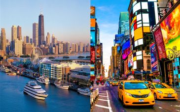 Millennium Knickerbocker Chicago 4* e DoubleTree by Hilton Times Square West 4*