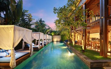 Trio: Sanggraloka Ubud, The Kayana Beach Lombok 5* & The Elysian Villas Resort 5*