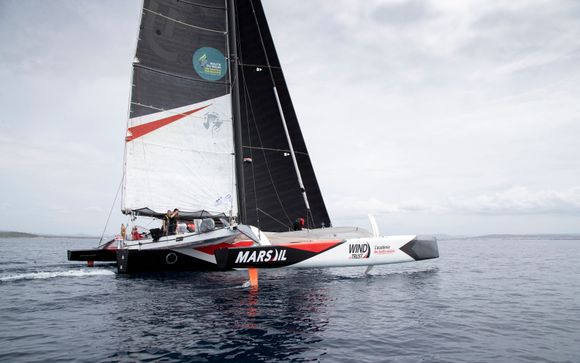 Votre expérience en trimaran de course dans la rade de Marseille