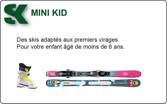 La location de matériel de ski