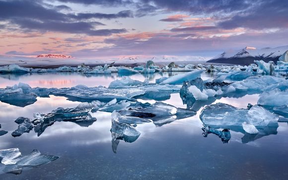 Gletscherlagune Jökulsárlón & Diamond Beach