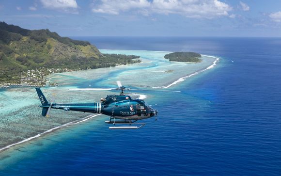 Entdecken Sie Tahiti aus der Luft