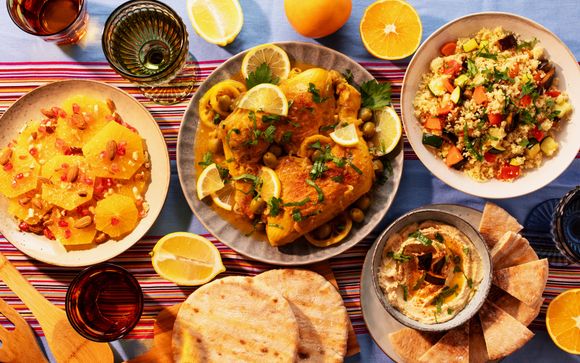 Una cena (bebidas no incluidas) en Dar Essalam para estancias de 5 noches