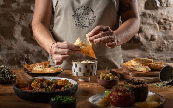 Clase de cocina en Mama's Roots, en Atenas