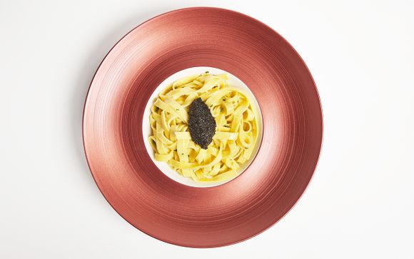 Ejemplo de Menú Exclusivo de 3 platos en Caviar Prunier