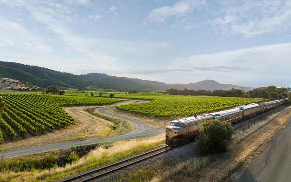 Experiencia Gourmet a bordo del Wine Train del Valle de Nap