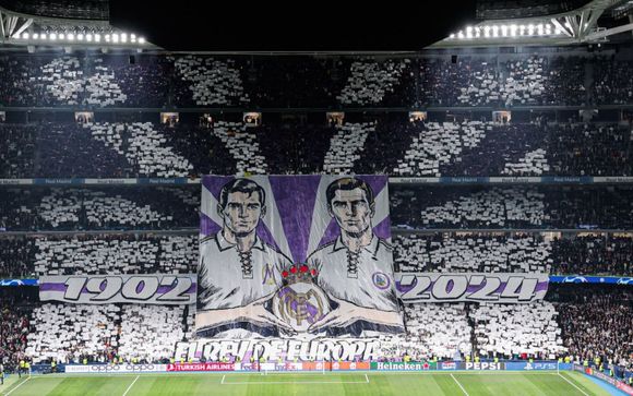 El estadio Santiago Bernabéu